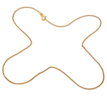 9ct gold 2g 18 inch belcher Chain